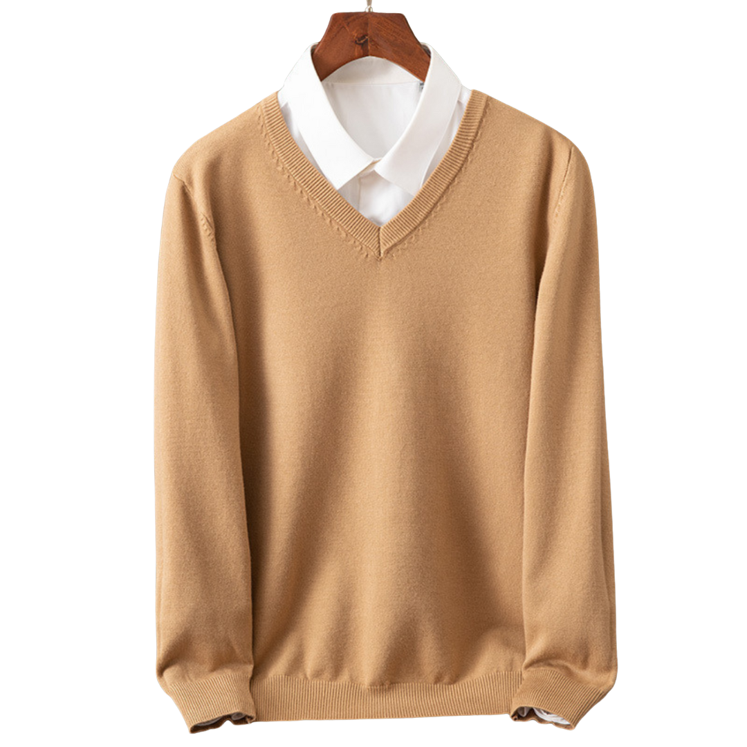 Stokes - Cashmere V-Neck Sweater