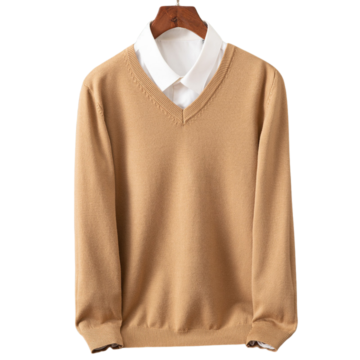 Stokes - Cashmere V-Neck Sweater