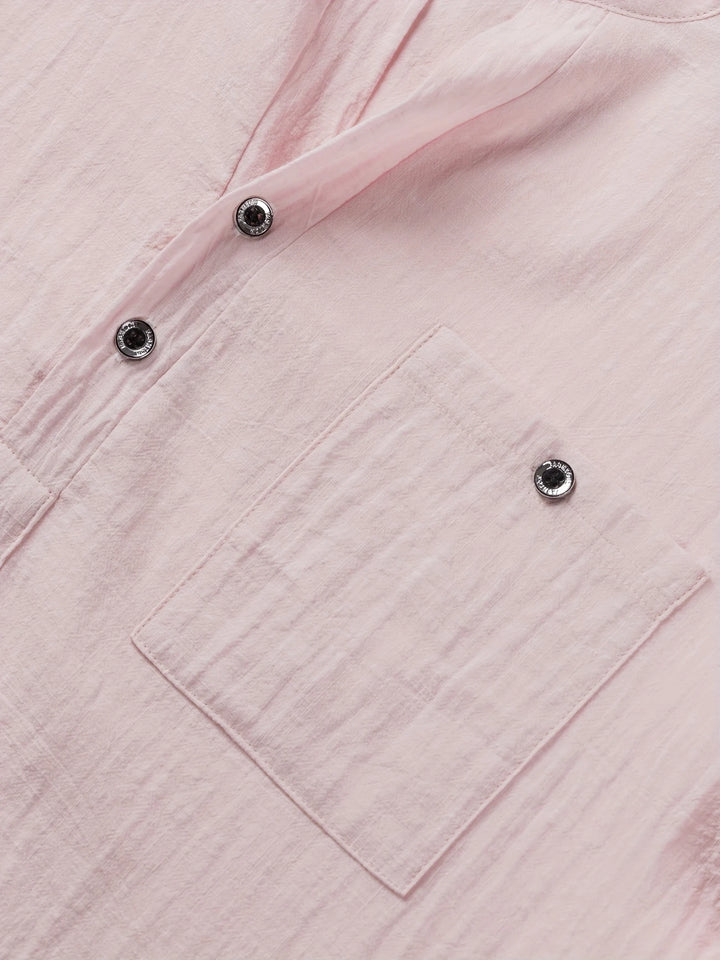 Markos - Casual Short Sleeve Shirt With Button
