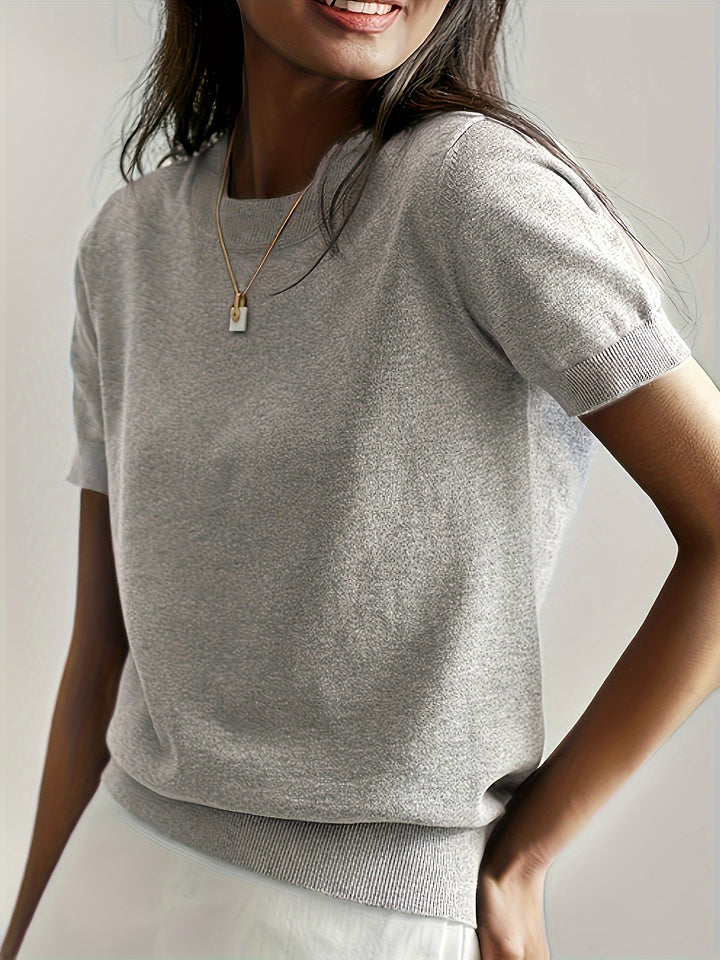Jacquie - High Elasticity Casual T-Shirt