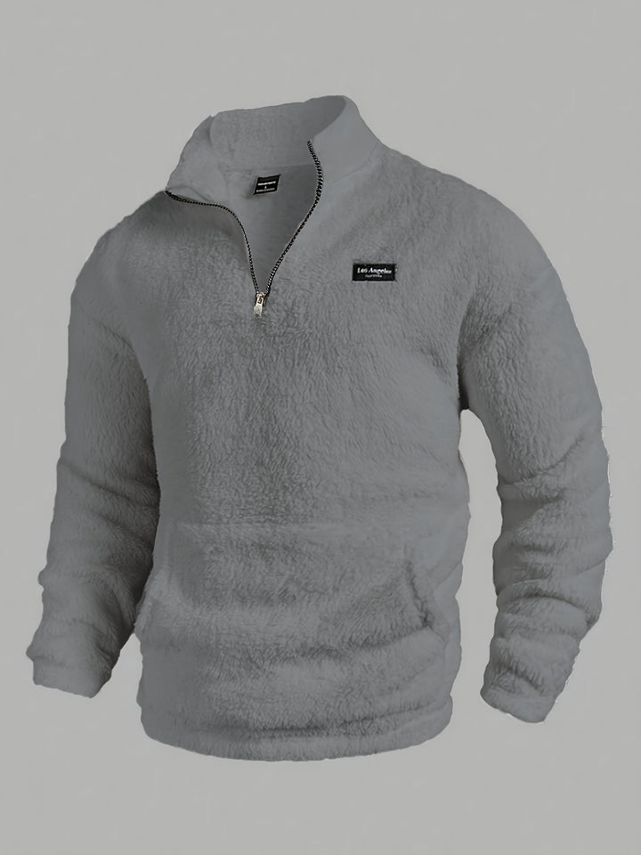 Kamil - Fleece Half Zip Sweater