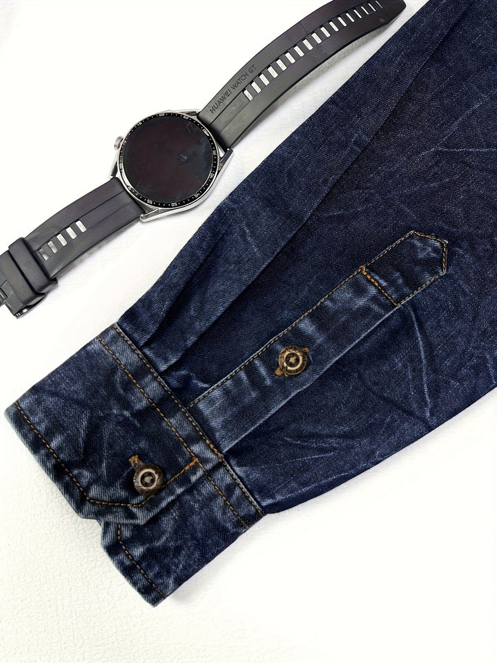 Dolvin - Casual Long Sleeve Shirt With Double Pocket