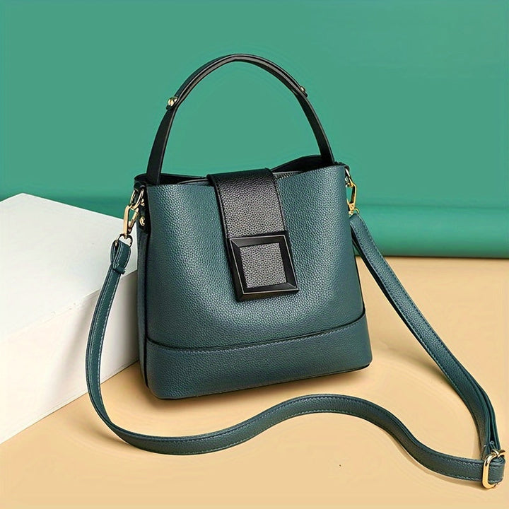 Maelisina - Elegant Bucket Bag With Adjustable Shoulder Strap