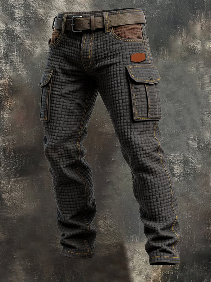 Wiliamson - Retro Multifunctional Work Trousers With Pockets