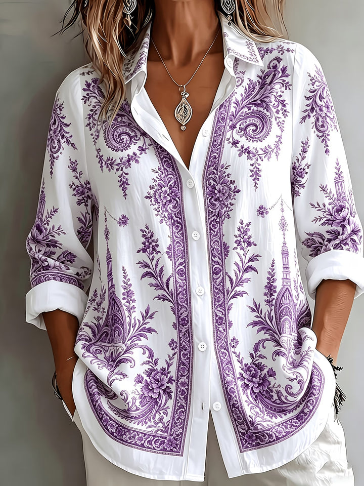 Aldana - Button-Up Long Sleeve Shirt
