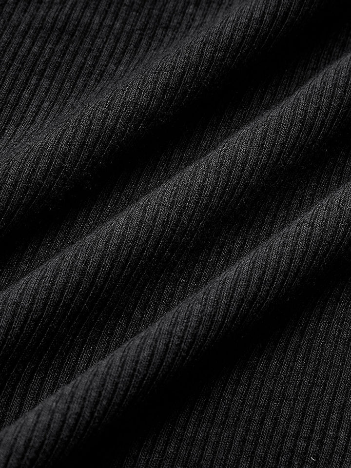 Tawia - Slim Fit Ribbed Long Sleeve Top