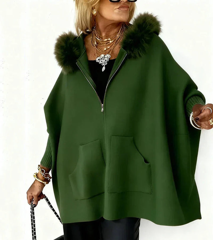 Chiaka - Oversized Cozy Zip-Up Coat