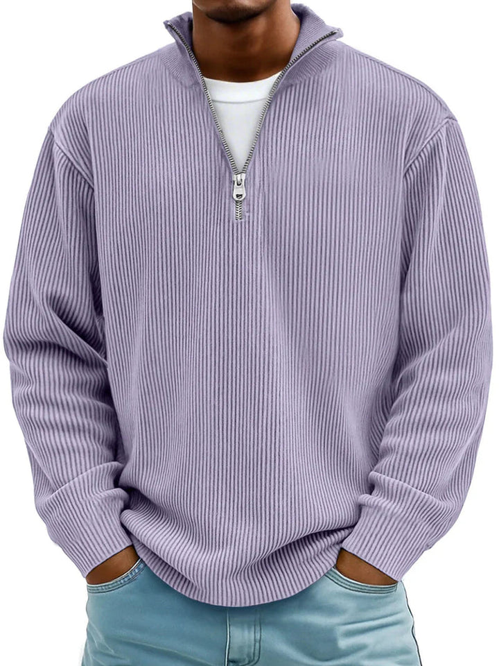 Randal - Long Sleeve Half Zip Sweater