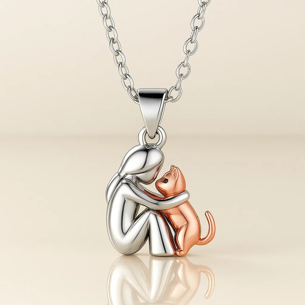 CatEmbrace - Necklace With Cat Pendant