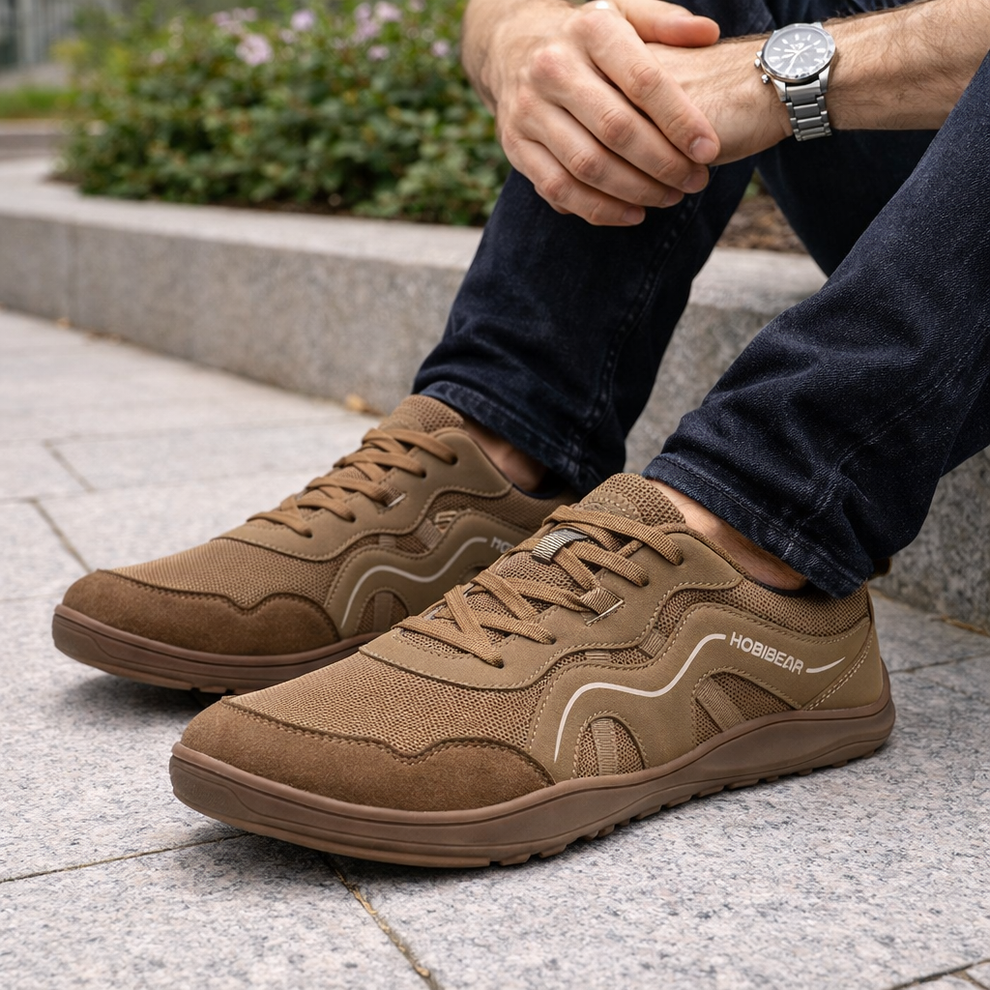 Brian - Comfortable Lace-Up Sneakers