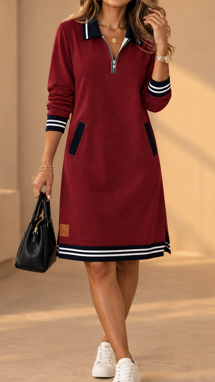 Gwenette - Elegant Polo Dress