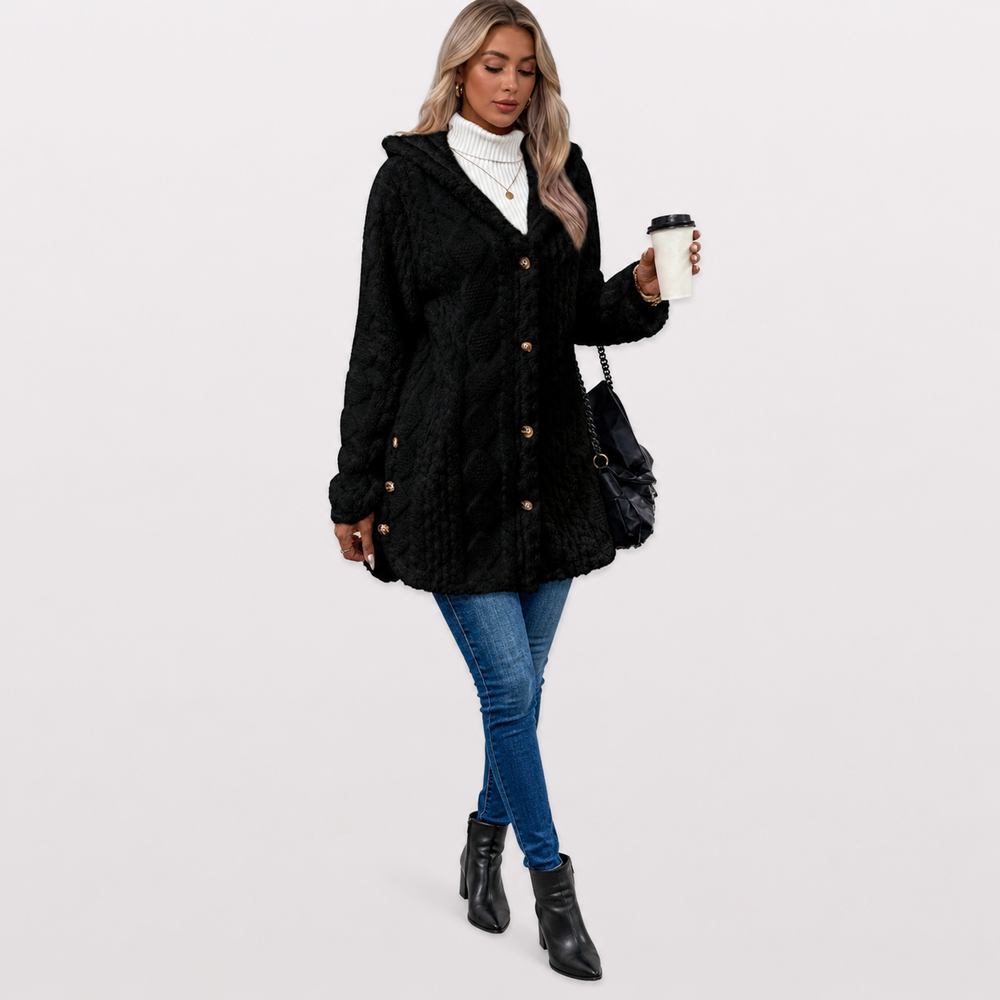 Avelonuta - Warm Jacket With Hooded