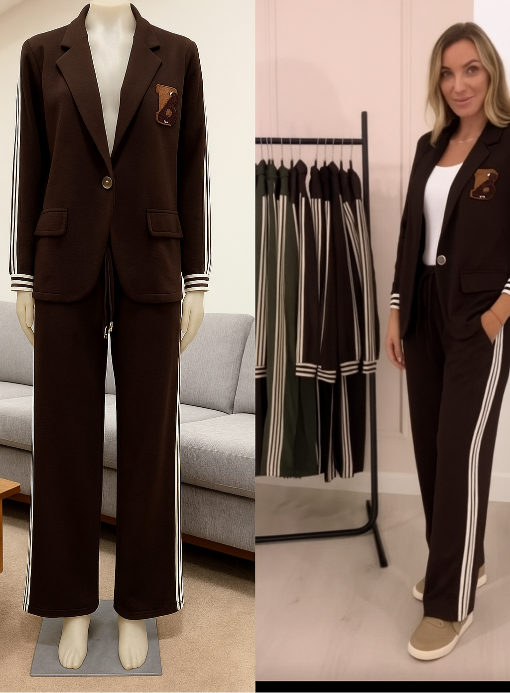Alynza - Blazer And Trouser Set
