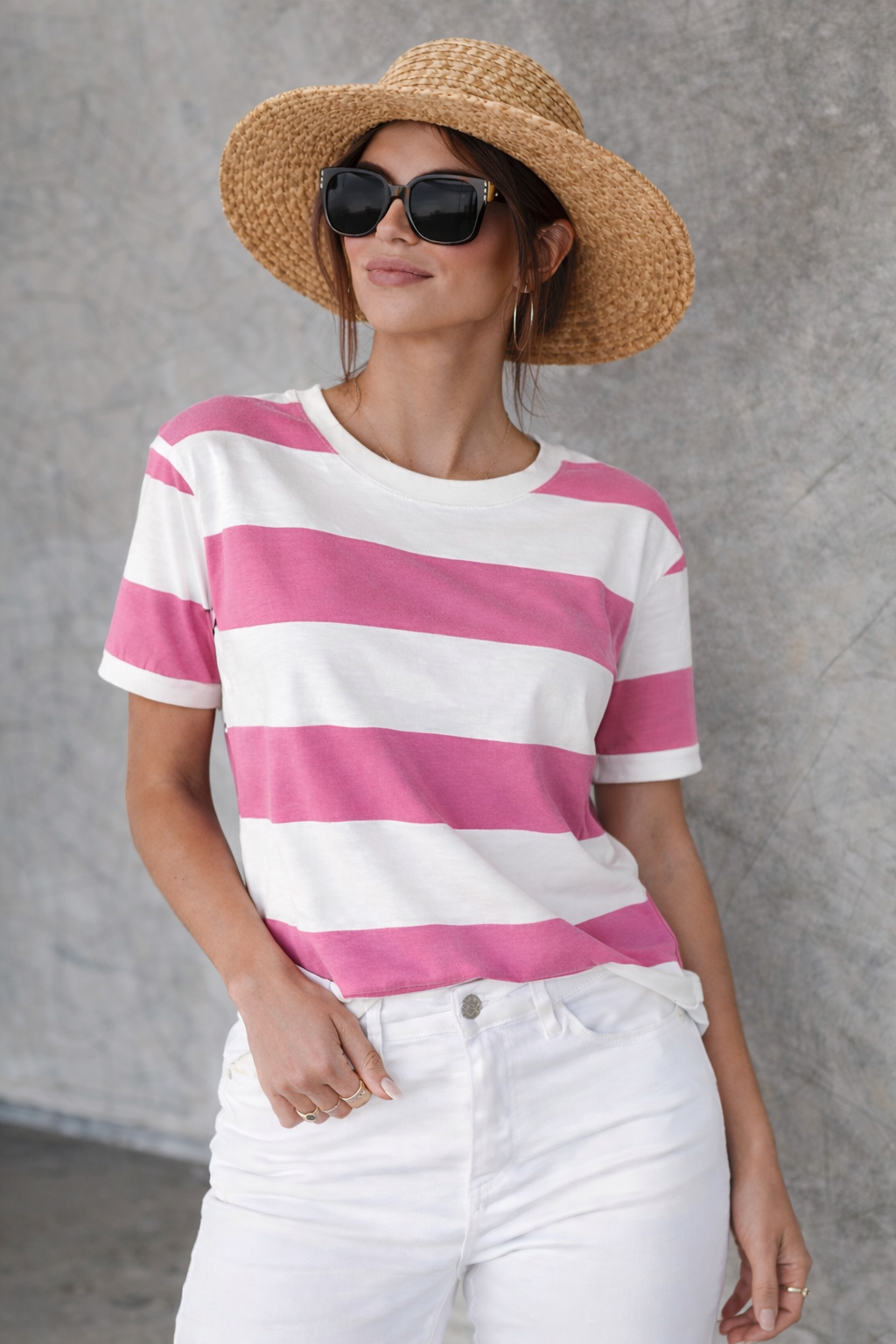 Tahima - Classic Breton Stripe Tee