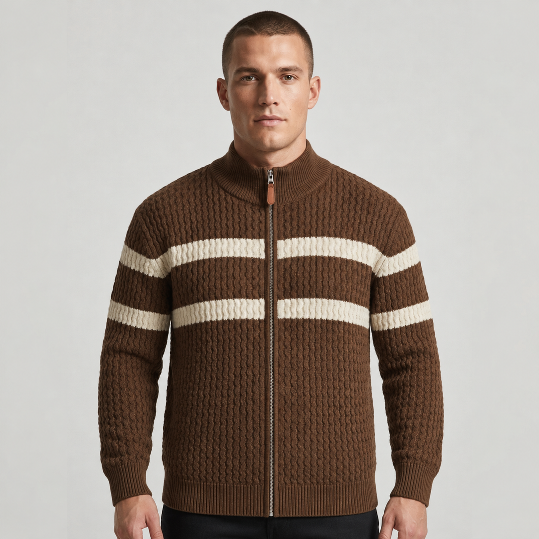Runegaran - Long Sleeve Knitted Cardigan