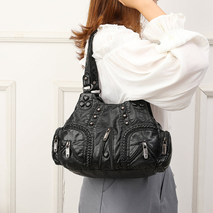 Alician - Boho Bag with Multiple Zippered Pockets