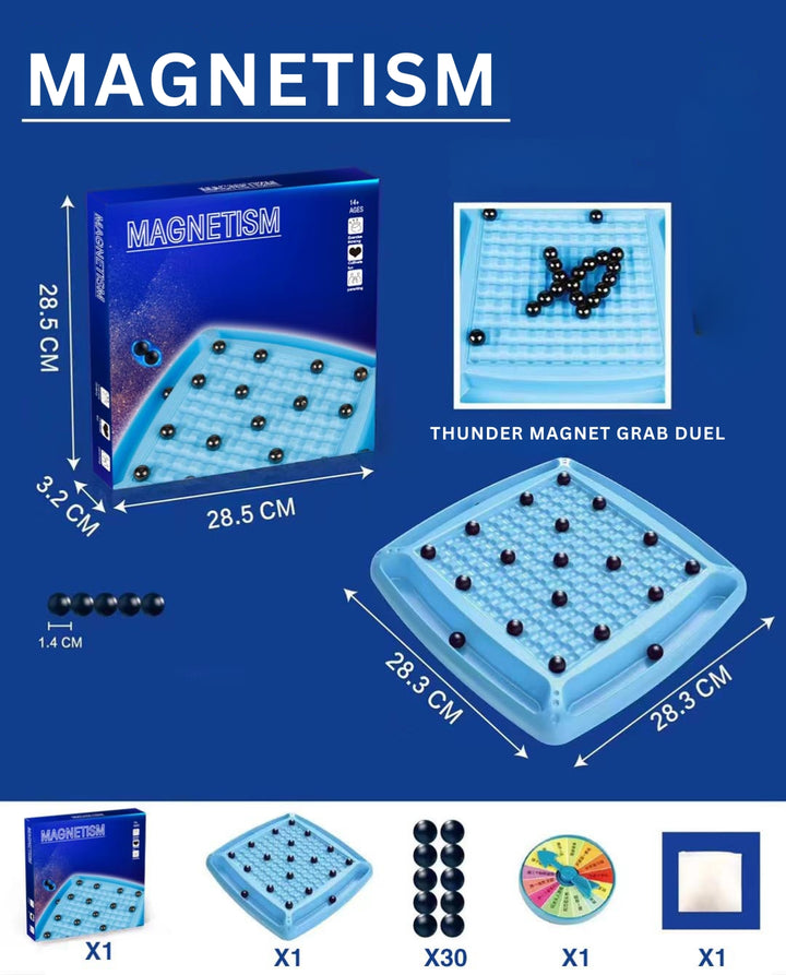 MagnoPlay - Magnetic Chess Set Board Game For Fun And Learning
