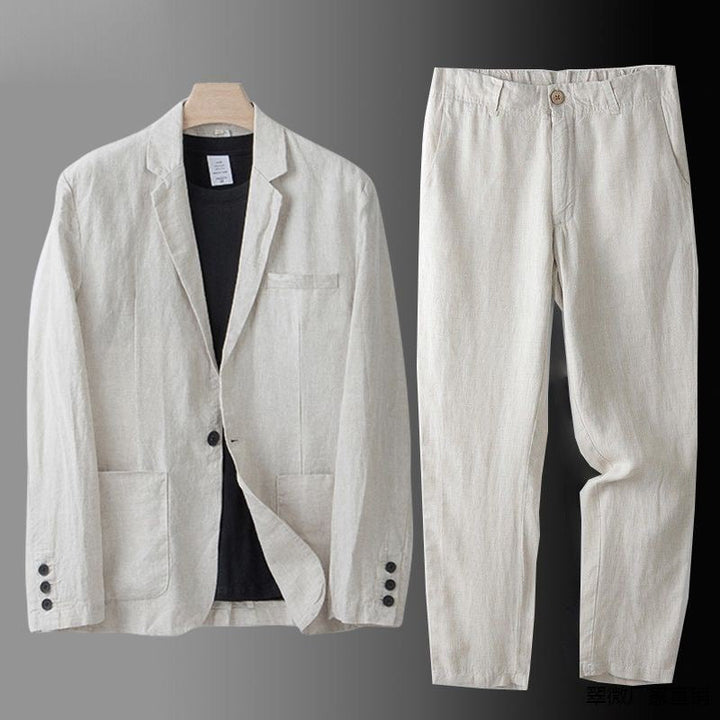 Sverrir - Linen Suit Set 2-Piece