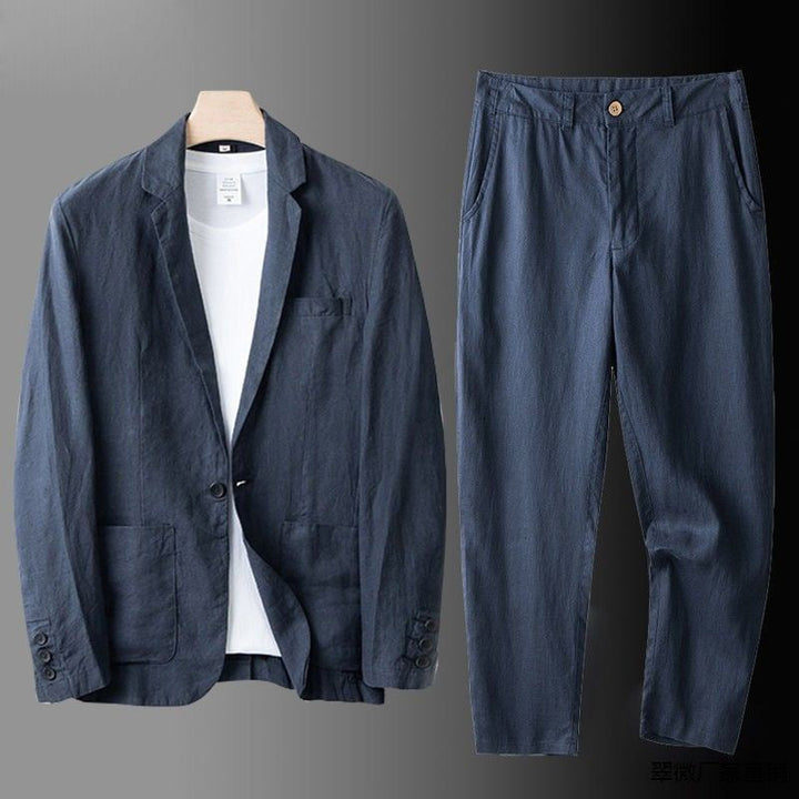 Sverrir - Linen Suit Set 2-Piece