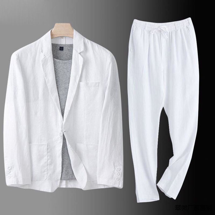 Sverrir - Linen Suit Set 2-Piece