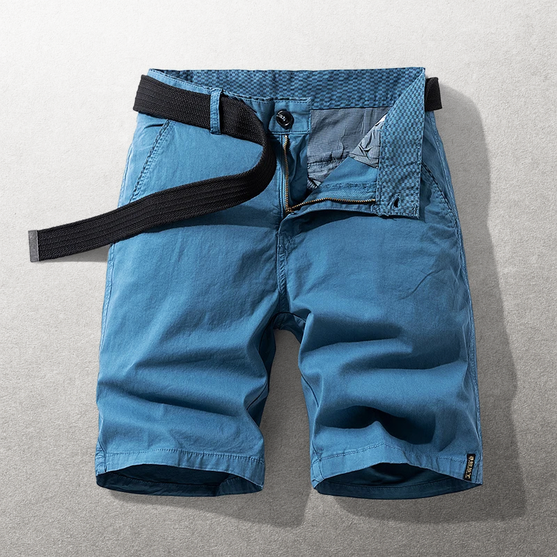 Heinen - Casual Shorts with Adjustable Web Belt