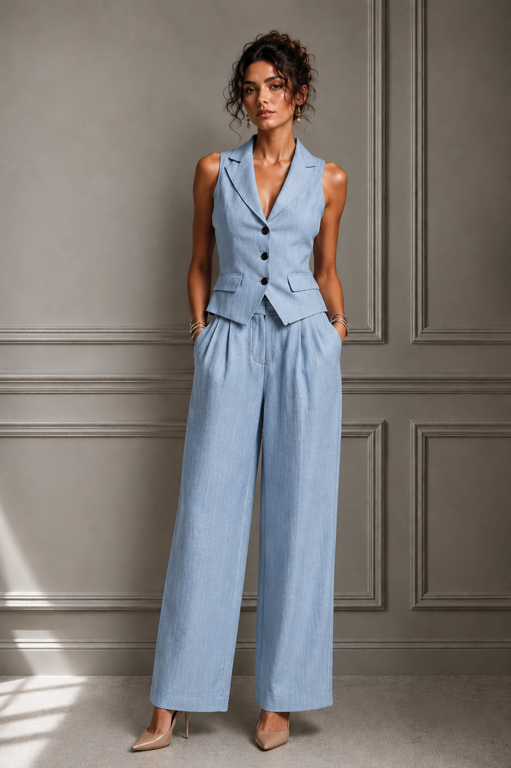 Jileena - Comfortable Two Piece Set