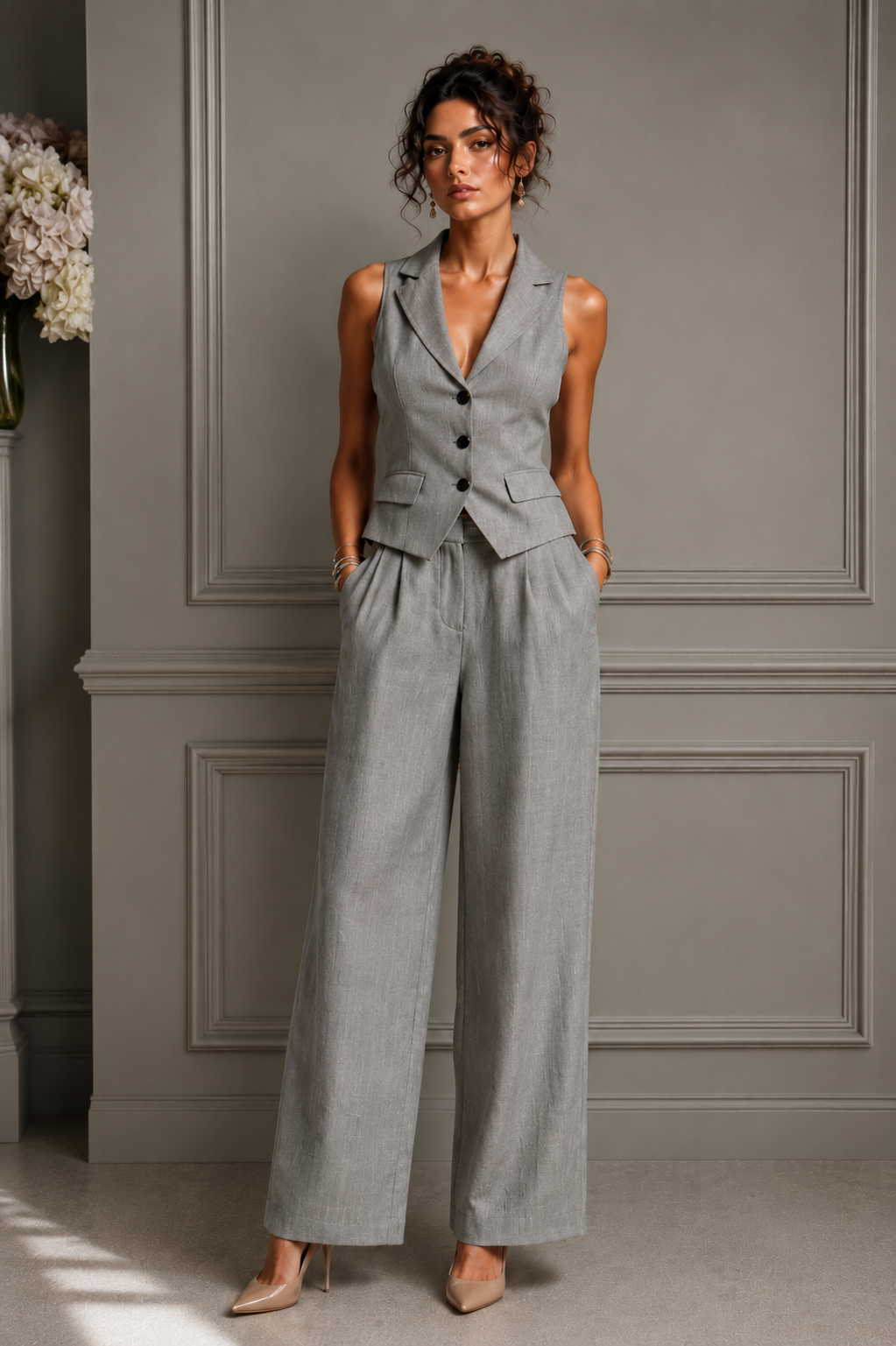 Jileena - Comfortable Two Piece Set