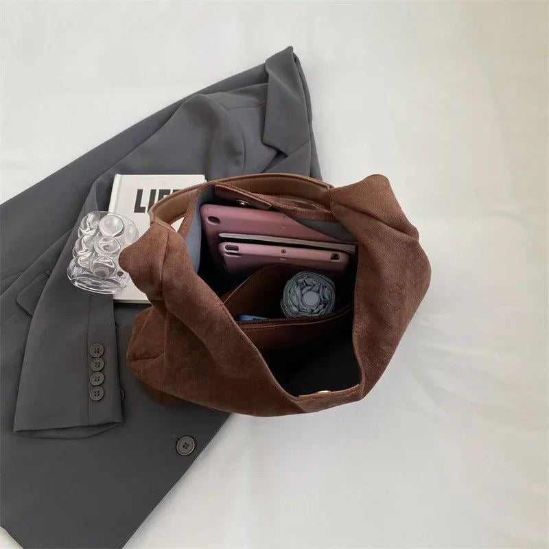 Fabiana - Suede Leather Bag