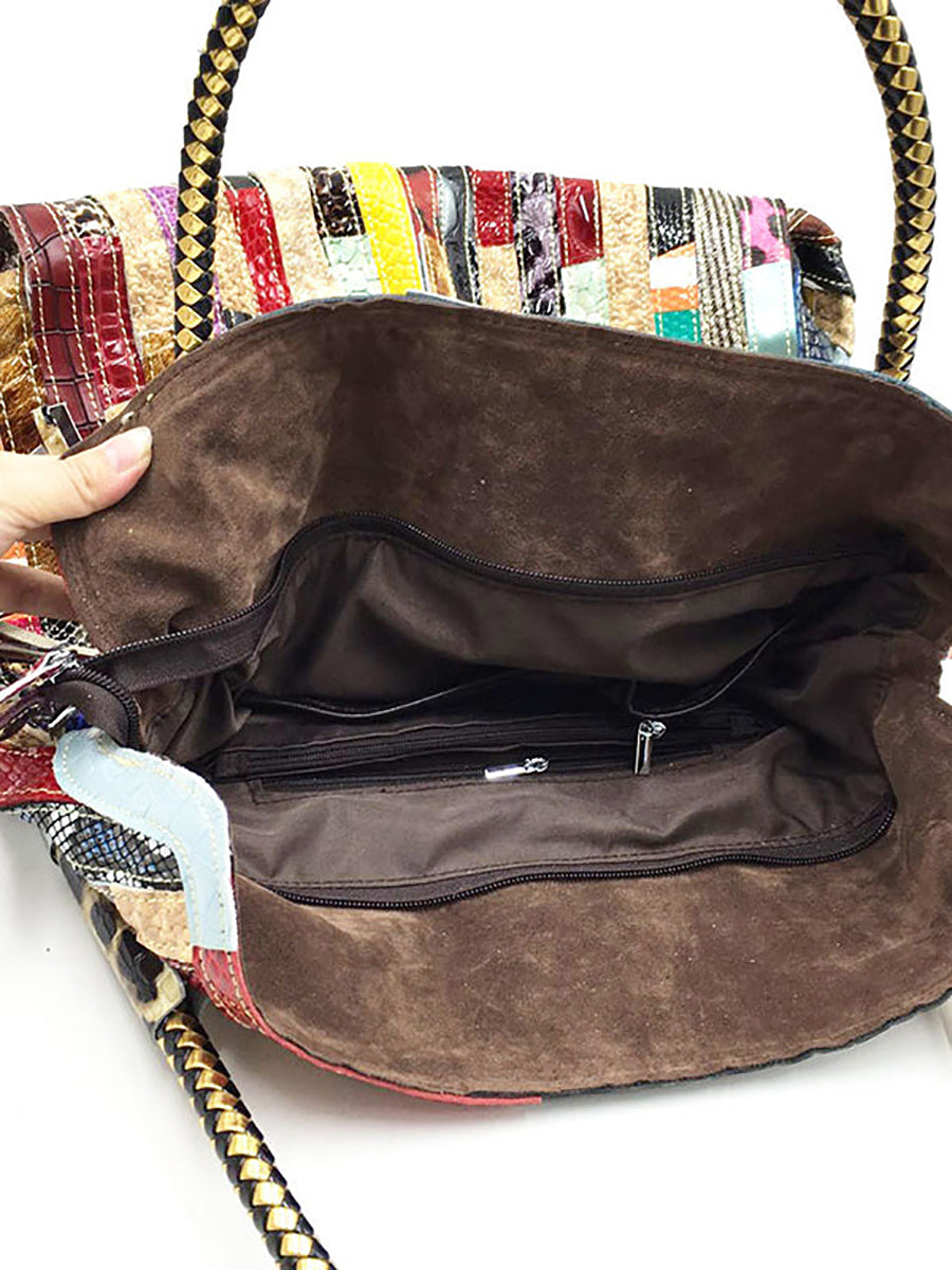 Zinnette - Fashion Western Style Colorful Handbag