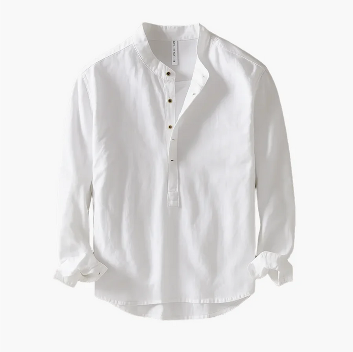 Fintan - Summer Shirt With Button Placket