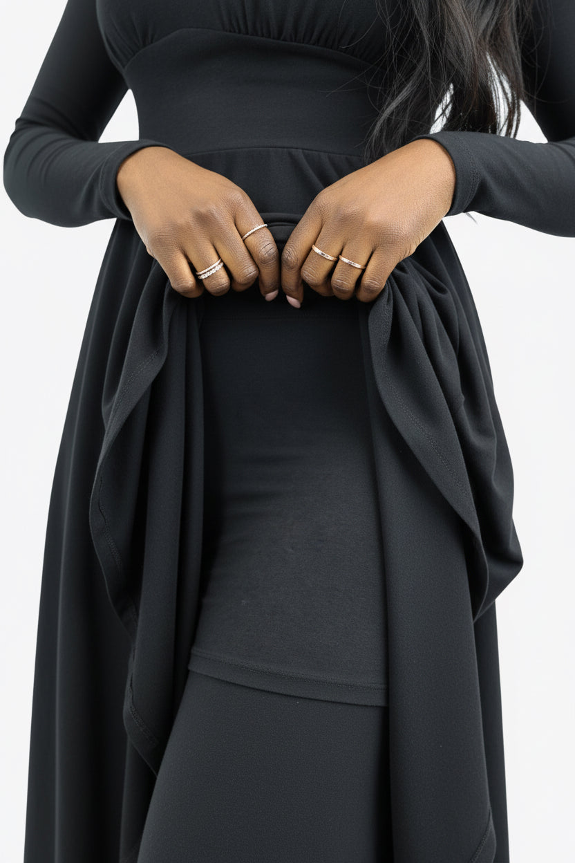 Nylaya - Fashionable Skort Dress