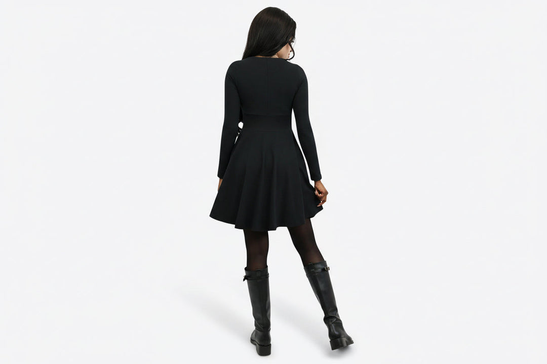 Nylaya - Fashionable Skort Dress
