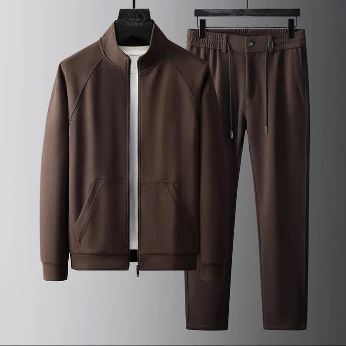 Brook - Casual Zip-Up Tracksuit Set