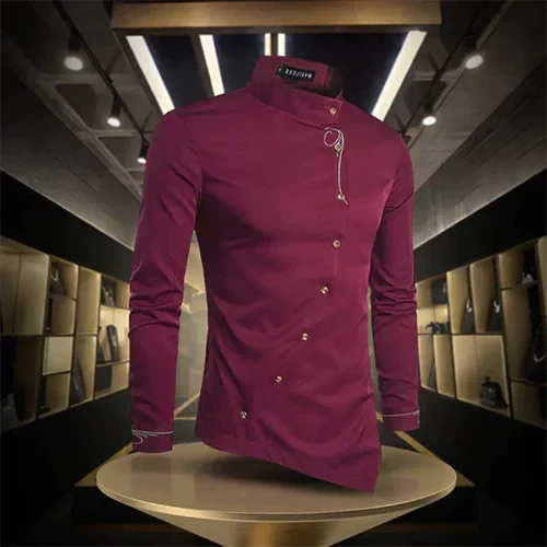 Esmar - Retro Collar Shirt