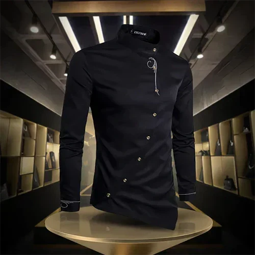 Esmar - Retro Collar Shirt