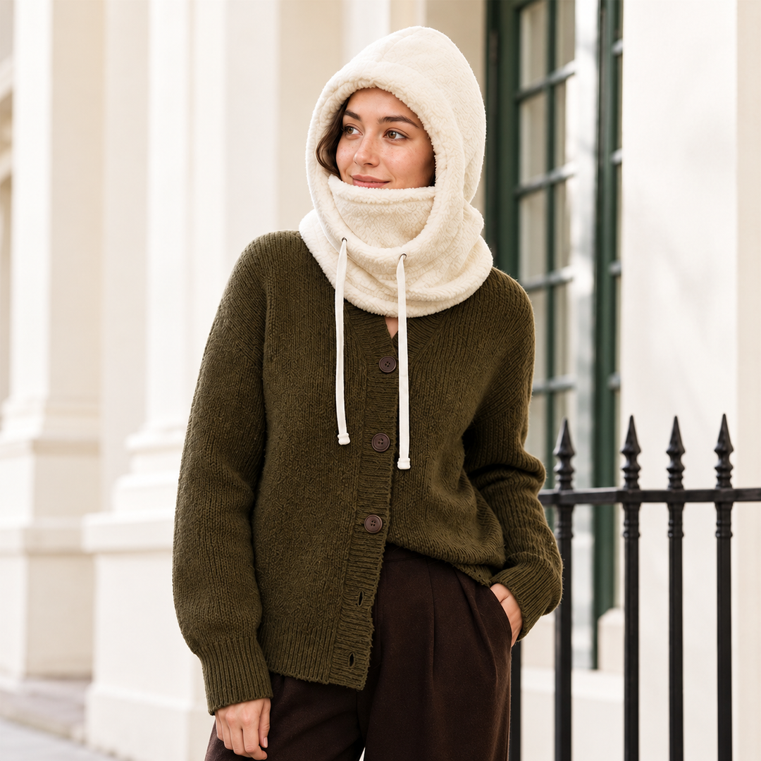 Lumapro - Fleece Hooded Balaclava With Face Cover