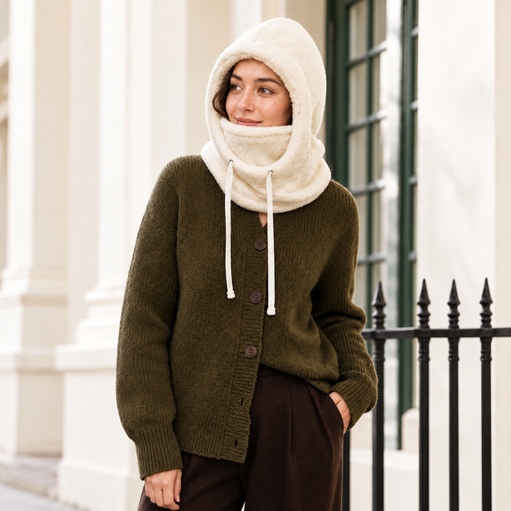 Lumapro - Fleece Hooded Balaclava With Face Cover