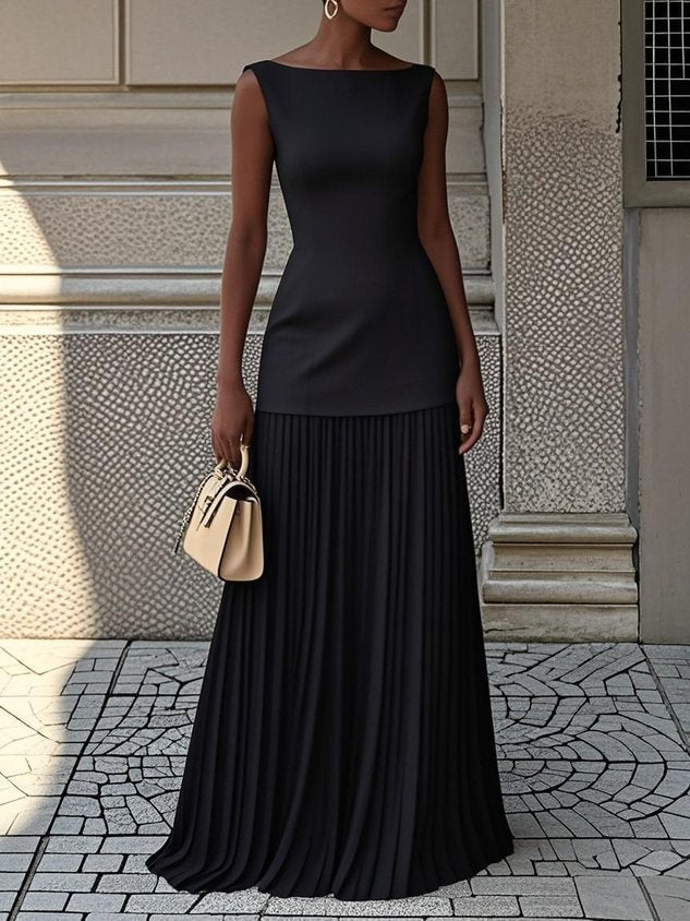 Ndilokelwa - Pleated Maxi Dress