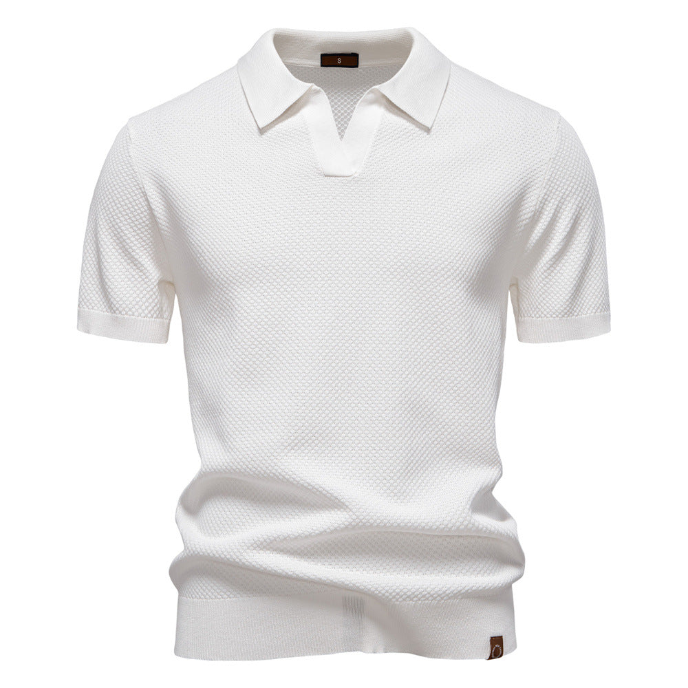 Ulrich - Elegant Short Sleeve Polo Shirt