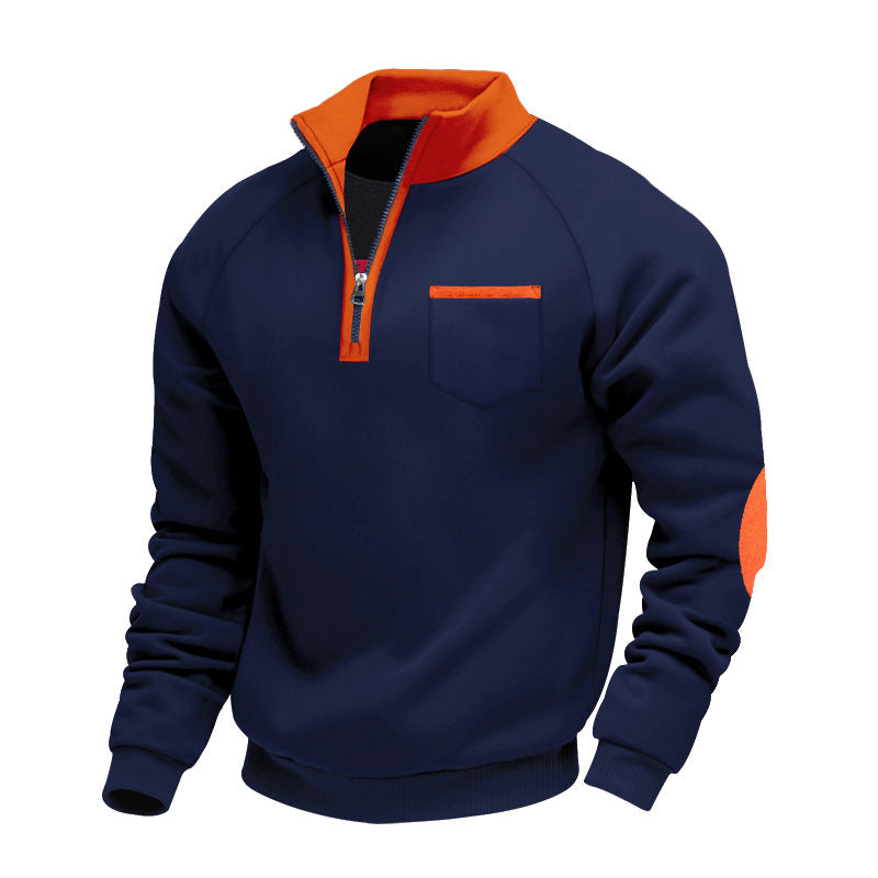 Eoghan - Fleece Quarter-Zip Sweatshirt