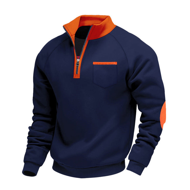 Trond - Fleece Quarter-Zip Sweatshirt
