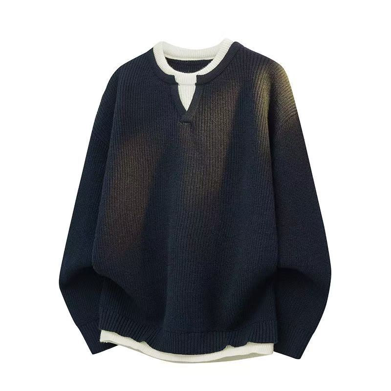 Avner - Long Sleeve Knitted Sweater