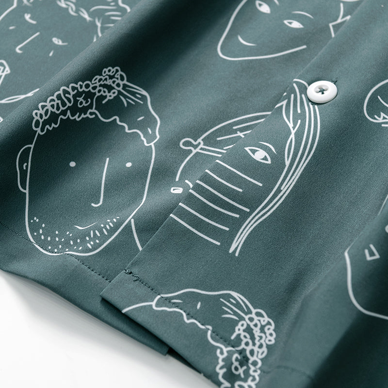 Bertrend - Short Sleeve Printed Shirt