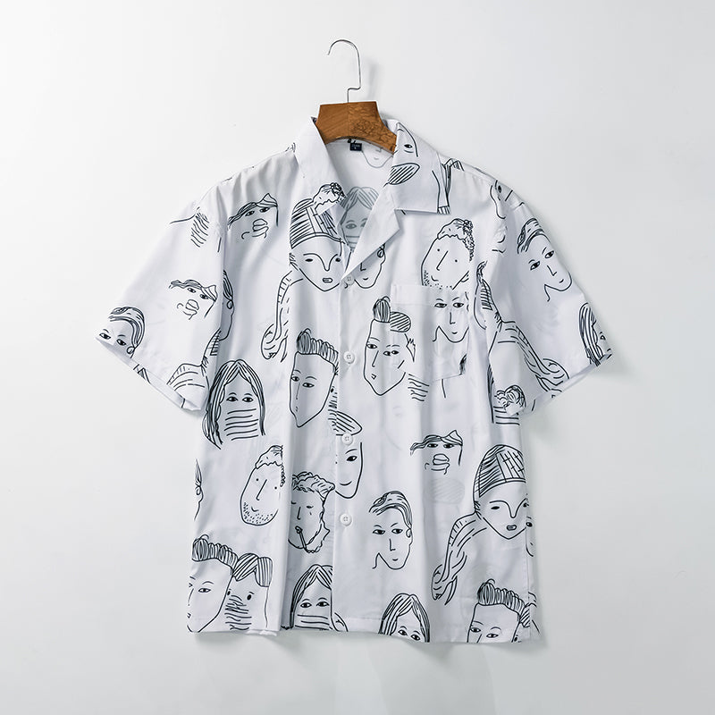 Bertrend - Short Sleeve Printed Shirt