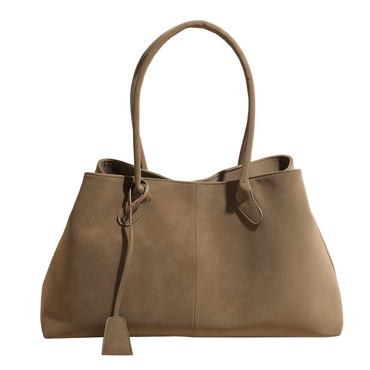 Umaiza - Fashionable Faux Suede Shoulder Bag