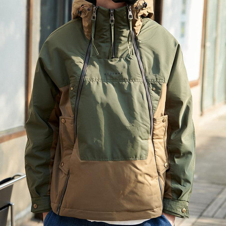 Emir - Double Zipper Down Warm Jacke