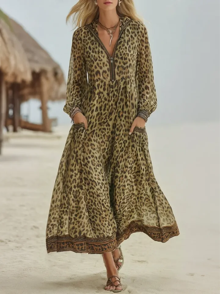 Yethrika - Stylish Dress With Zipper