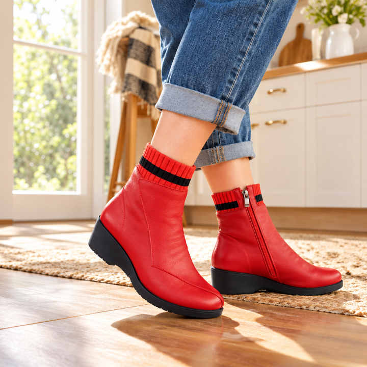 Amelea - Ankle Boot With Side Zipper