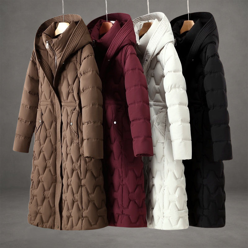 Avishag - Long Padded Coat With Hooded