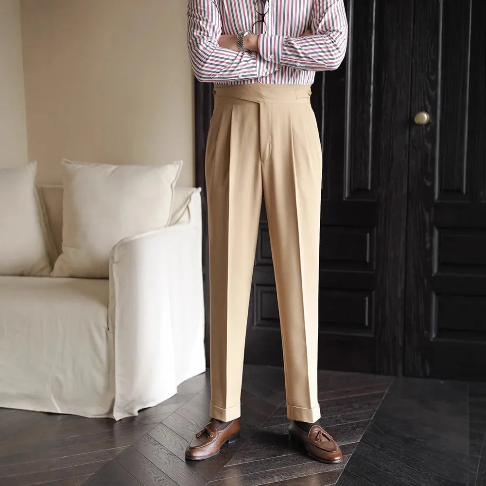 Adams - Dress Pants with Pleated Front